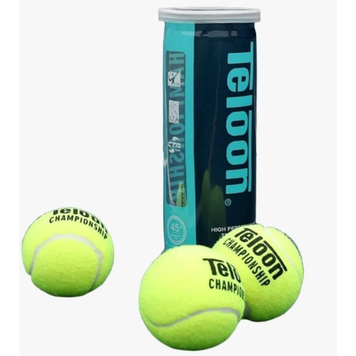 Pack de Pelota Teloon Championship Tenis X3 3 unidades - Sur SportsPelotas