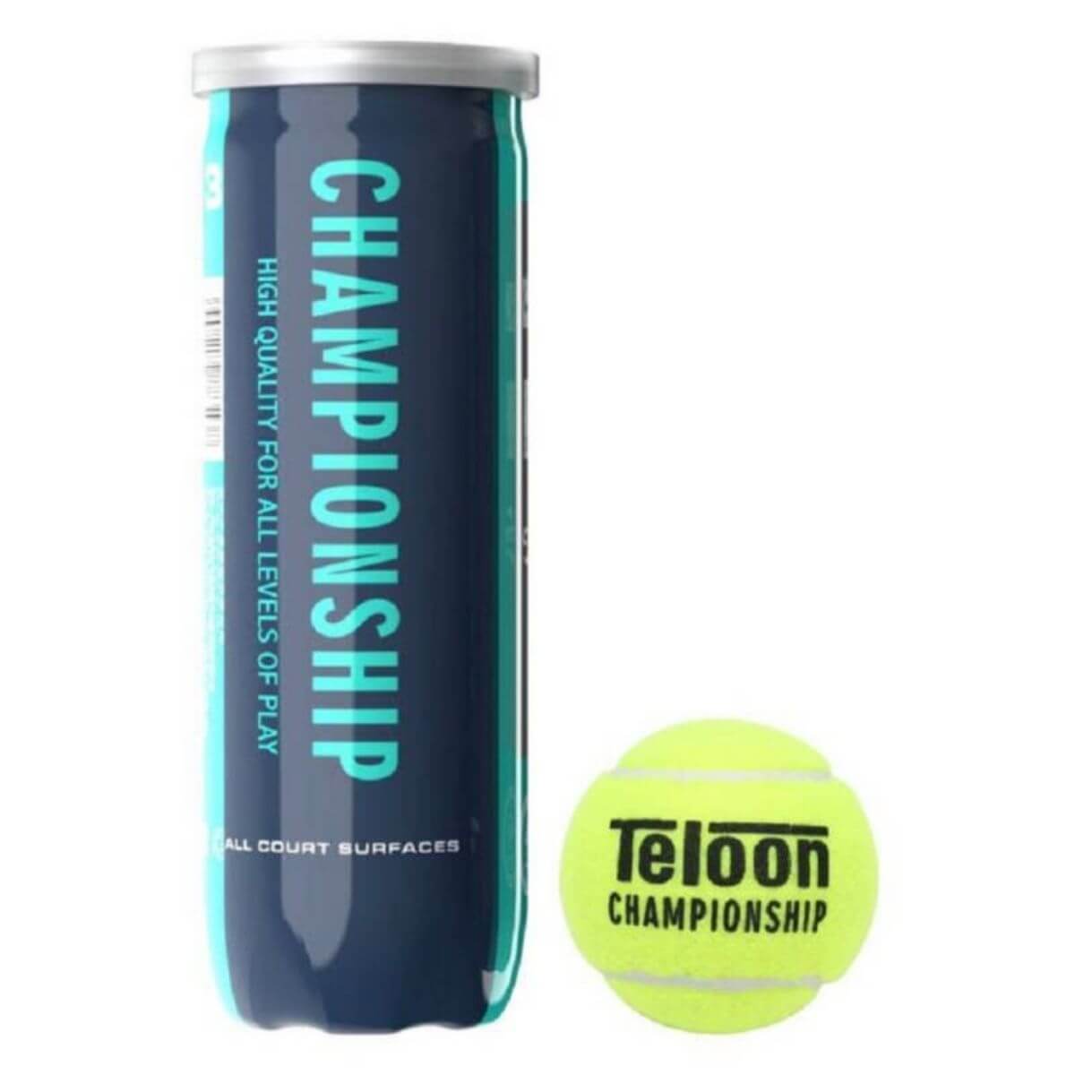 Pack de Pelota Teloon Championship Tenis X3 6 unidades - Sur SportsPelotas