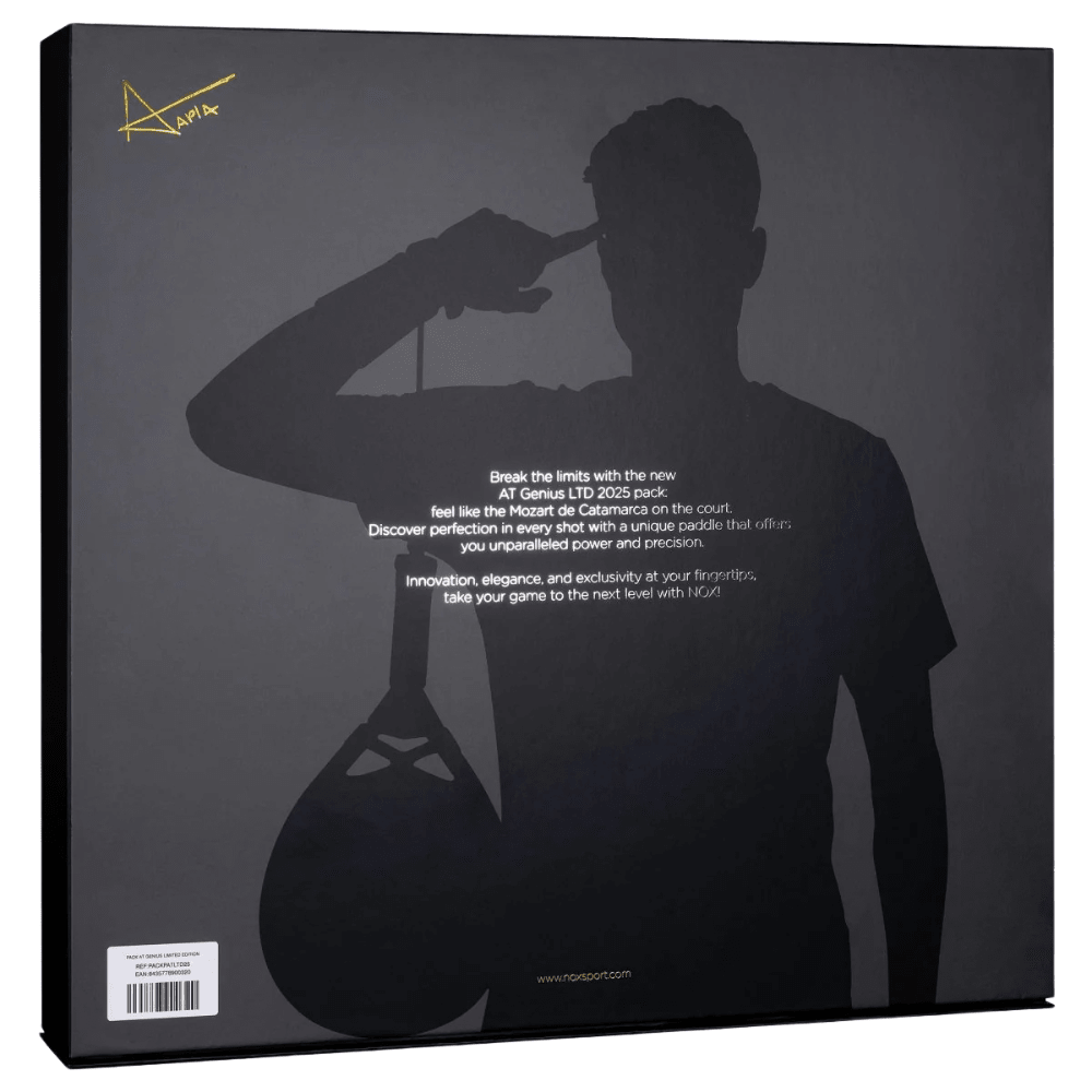 Pack Pala Padel Nox AT10 Genius Limited Edition 2025 - Sur SportsPalas