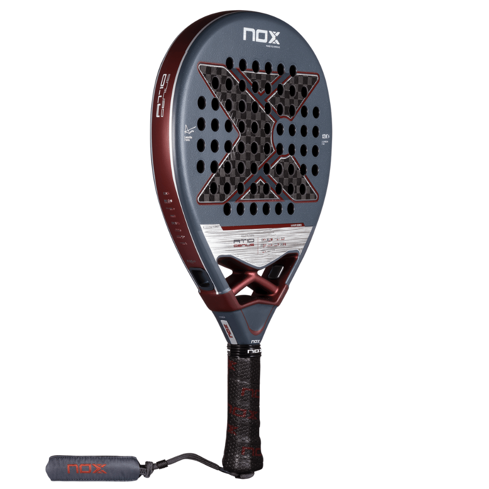 Pala de Padel At10 Genius 12K by Agustin Tapia 2025 + Tarro de pelotas +Overgrip + Protector - Sur SportsPalas