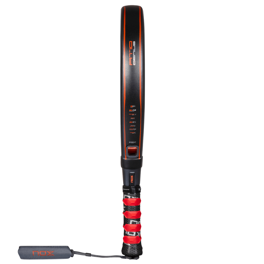 Pala de Padel At10 Genius 18K by Agustin Tapia 2025 + Tarro de pelotas +Overgrip + Protector - Sur SportsPalas