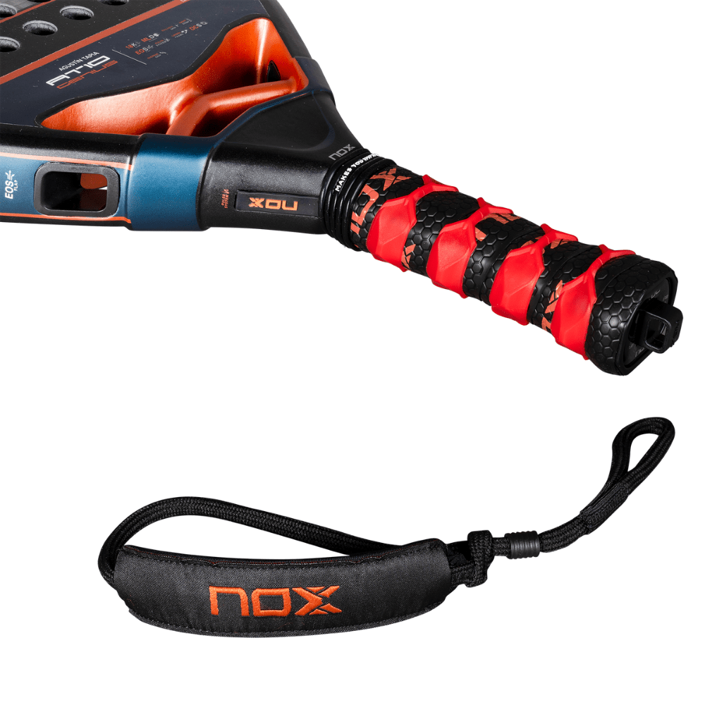 Pala de Padel At10 Genius Attack 18K Alum by Agustin Tapia 2025 + Tarro de pelotas +Overgrip + Protector - Sur SportsPalas