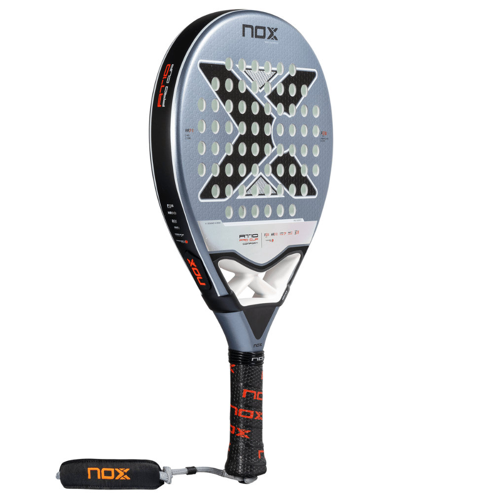 Pala de Padel At10 Pro Cup Comfort by Agustin Tapia 2025 + Tarro de pelotas +Overgrip + Protector - Sur SportsPalas