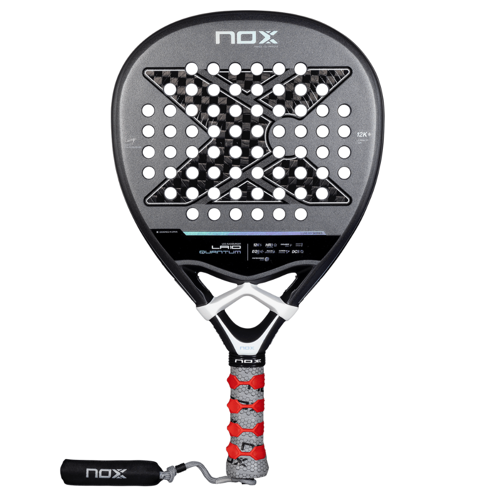 Pala de Padel La10 Quantum 12K by Leo Augsburguer 2025 + Tarro de pelotas +Overgrip + Protector - Sur SportsPalas