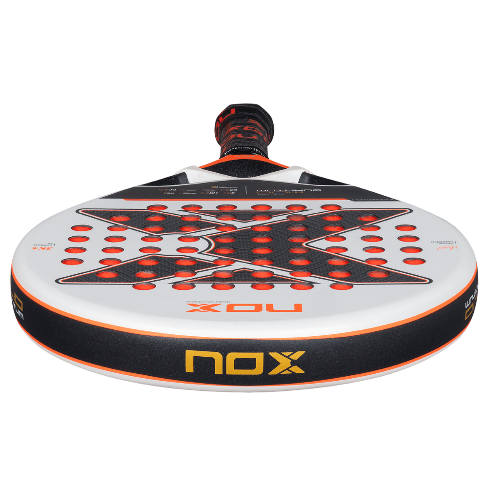 Pala de Padel Ml10 Quantum 3K by Miguel Lamperti 2025 + Tarro de pelotas +Overgrip + Protector - Sur SportsPalas