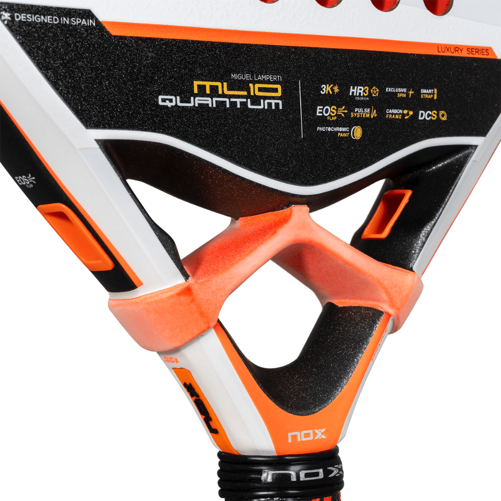 Pala de Padel Ml10 Quantum 3K by Miguel Lamperti 2025 + Tarro de pelotas +Overgrip + Protector - Sur SportsPalas