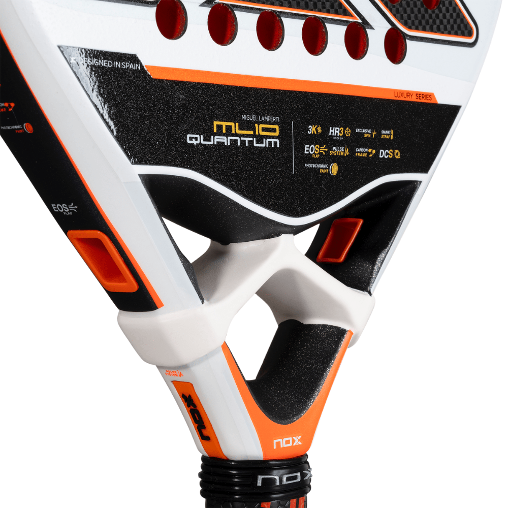 Pala de Padel Ml10 Quantum 3K by Miguel Lamperti 2025 + Tarro de pelotas +Overgrip + Protector - Sur SportsPalas