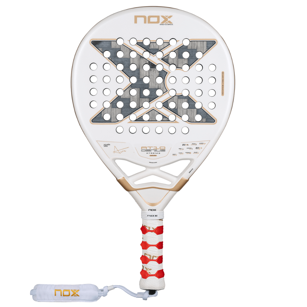 Pala de Padel Nox AT10 Genius 12K Alum XTREM 2026 + Tarro de pelotas +Overgrip + Protector - Sur SportsPalas