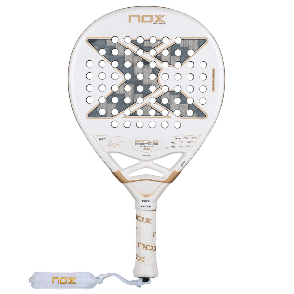Pala de Padel Nox AT10 Genius 12K Alum XTREM 2026 + Tarro de pelotas +Overgrip + Protector - Sur SportsPalas