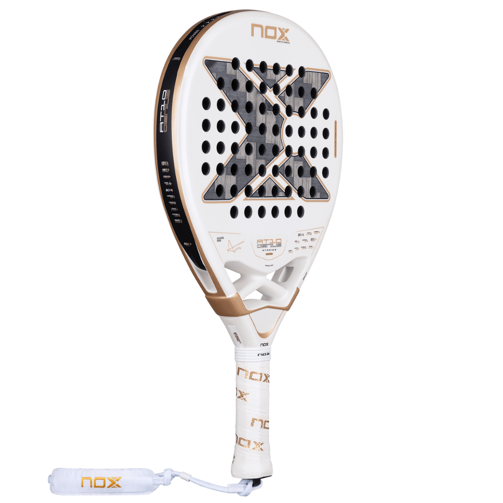 Pala de Padel Nox AT10 Genius 12K Alum XTREM 2026 + Tarro de pelotas +Overgrip + Protector - Sur SportsPalas