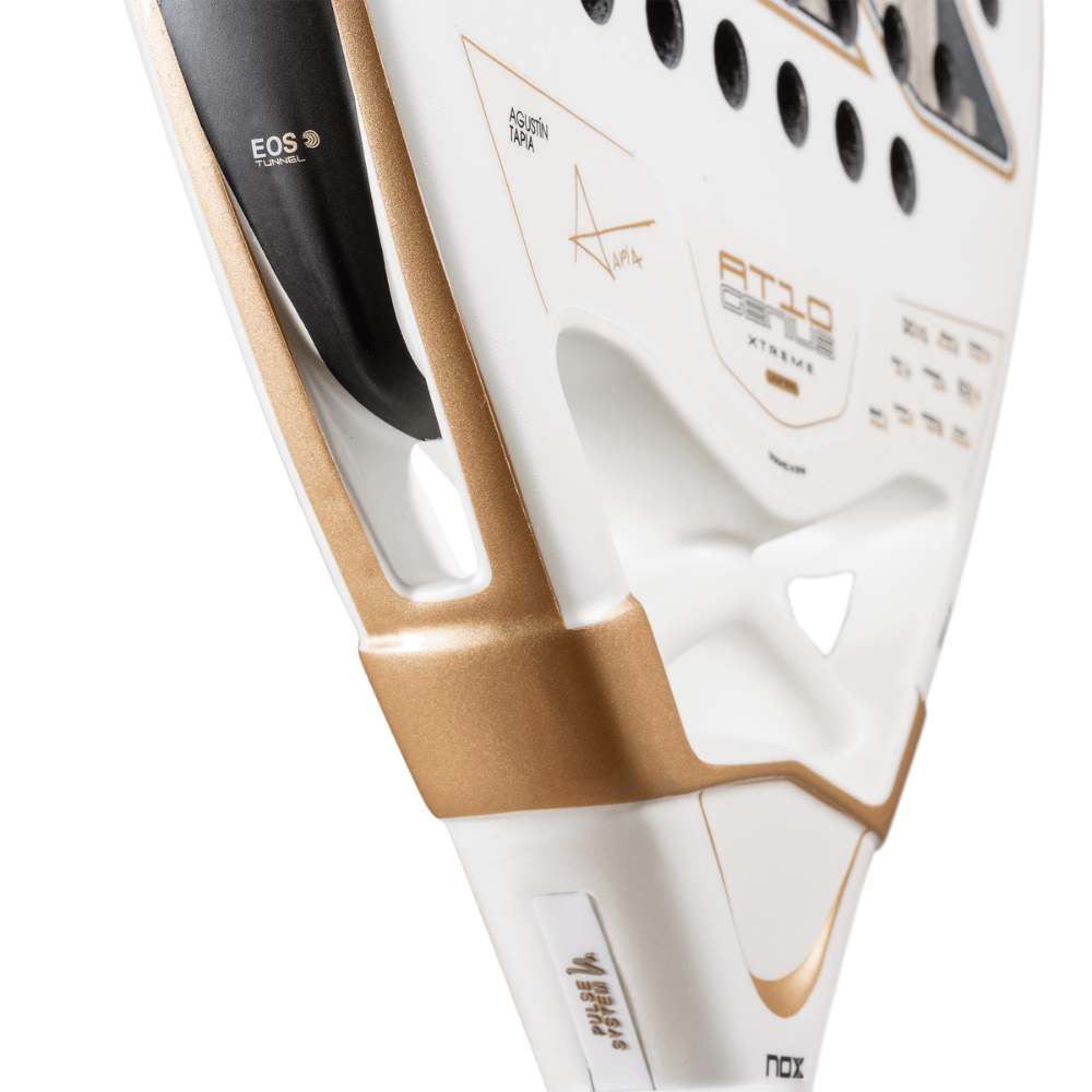 Pala de Padel Nox AT10 Genius 12K Alum XTREM 2026 + Tarro de pelotas +Overgrip + Protector - Sur SportsPalas