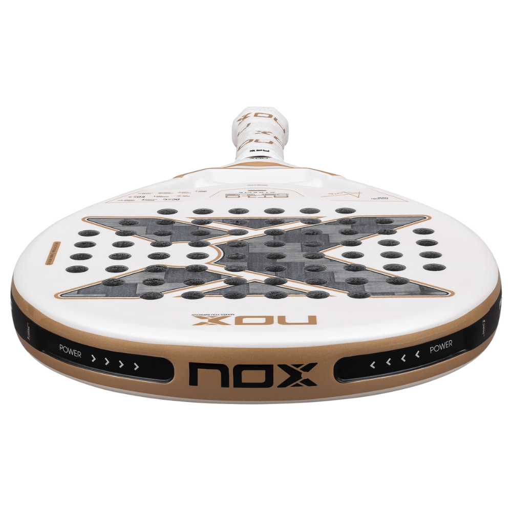 Pala de Padel Nox AT10 Genius 12K Alum XTREM 2026 + Tarro de pelotas +Overgrip + Protector - Sur SportsPalas