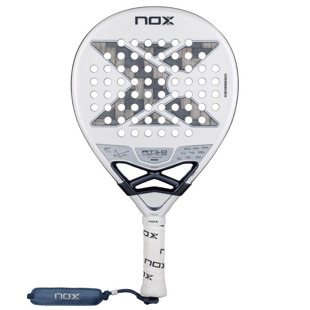 Pala de Padel Nox AT10 Genius 12K Alum XTREM Lite 2026 + Tarro de pelotas +Overgrip + Protector - Sur SportsPalas