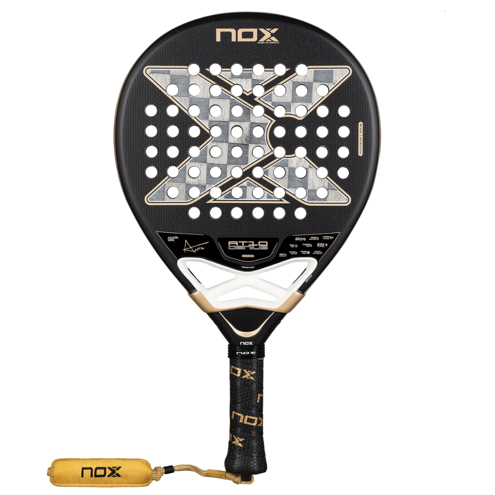 Pala de Padel Nox AT10 Genius 18K Alum 2026 + Tarro de pelotas +Overgrip + Protector - Sur SportsPalas