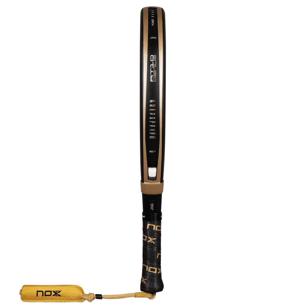Pala de Padel Nox AT10 Genius 18K Alum 2026 + Tarro de pelotas +Overgrip + Protector - Sur SportsPalas