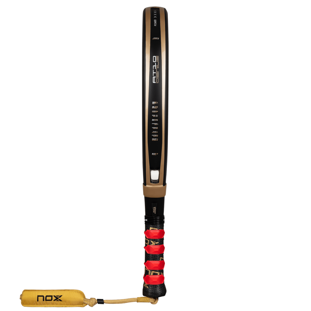 Pala de Padel Nox AT10 Genius 18K Alum 2026 + Tarro de pelotas +Overgrip + Protector - Sur SportsPalas