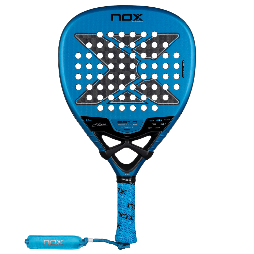 Pala de Padel Nox EA10 Ventus Attack 12K Xtreme by Edu Alonso 2026 + Tarro de pelotas +Overgrip + Protector - Sur SportsPalas
