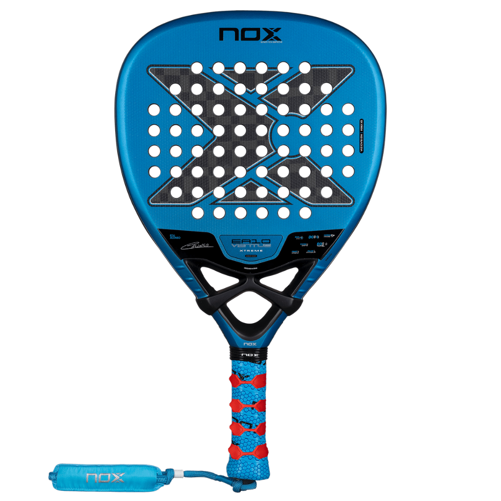 Pala de Padel Nox EA10 Ventus Attack 12K Xtreme by Edu Alonso 2026 + Tarro de pelotas +Overgrip + Protector - Sur SportsPalas