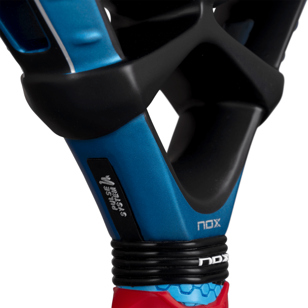 Pala de Padel Nox EA10 Ventus Attack 12K Xtreme by Edu Alonso 2026 + Tarro de pelotas +Overgrip + Protector - Sur SportsPalas