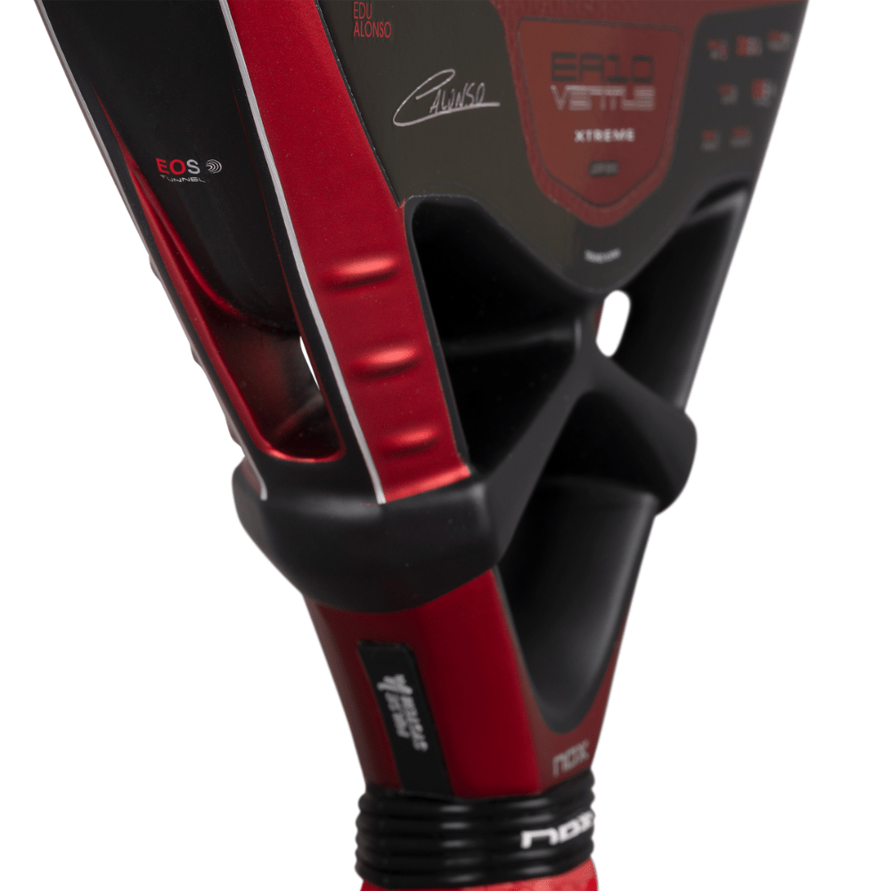 Pala de Padel Nox EA10 Ventus Hybrid 12K XTREM 2026 + Tarro de pelotas +Overgrip + Protector - Sur SportsPalas