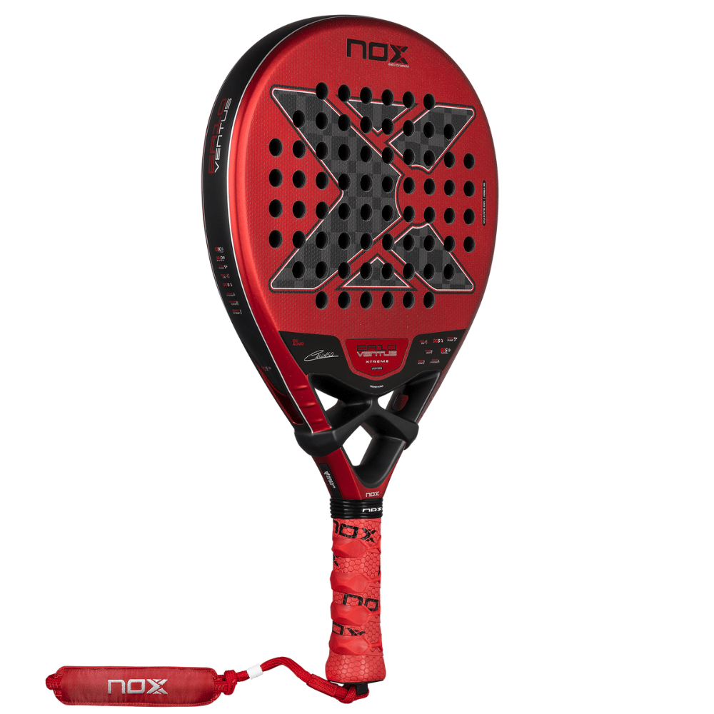 Pala de Padel Nox EA10 Ventus Hybrid 12K XTREM 2026 + Tarro de pelotas +Overgrip + Protector - Sur SportsPalas