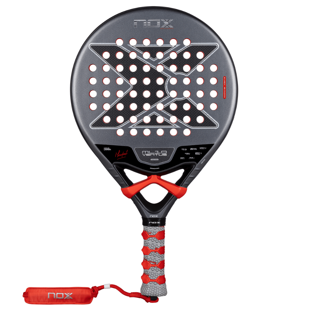 Pala de Padel Nox ML10 Ventus Control 3K by Miguel Lamperti 2026 + Tarro de pelotas +Overgrip + Protector - Sur SportsPalas