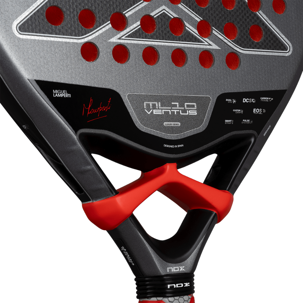 Pala de Padel Nox ML10 Ventus Control 3K by Miguel Lamperti 2026 + Tarro de pelotas +Overgrip + Protector - Sur SportsPalas