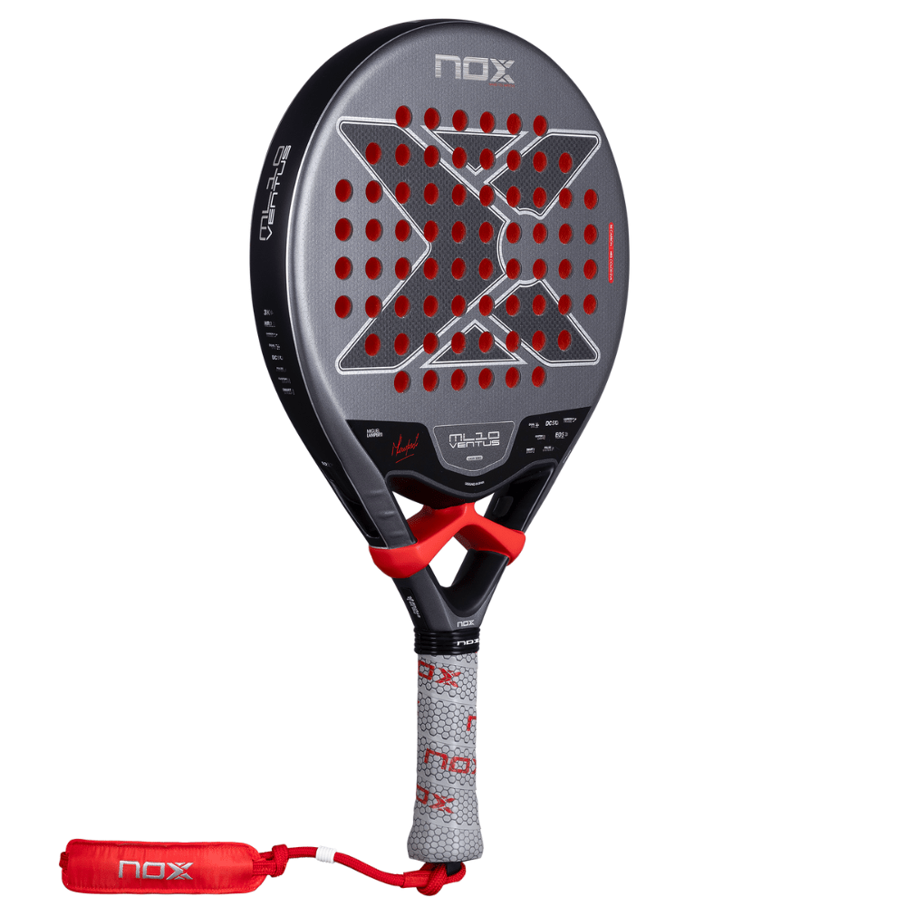 Pala de Padel Nox ML10 Ventus Control 3K by Miguel Lamperti 2026 + Tarro de pelotas +Overgrip + Protector - Sur SportsPalas