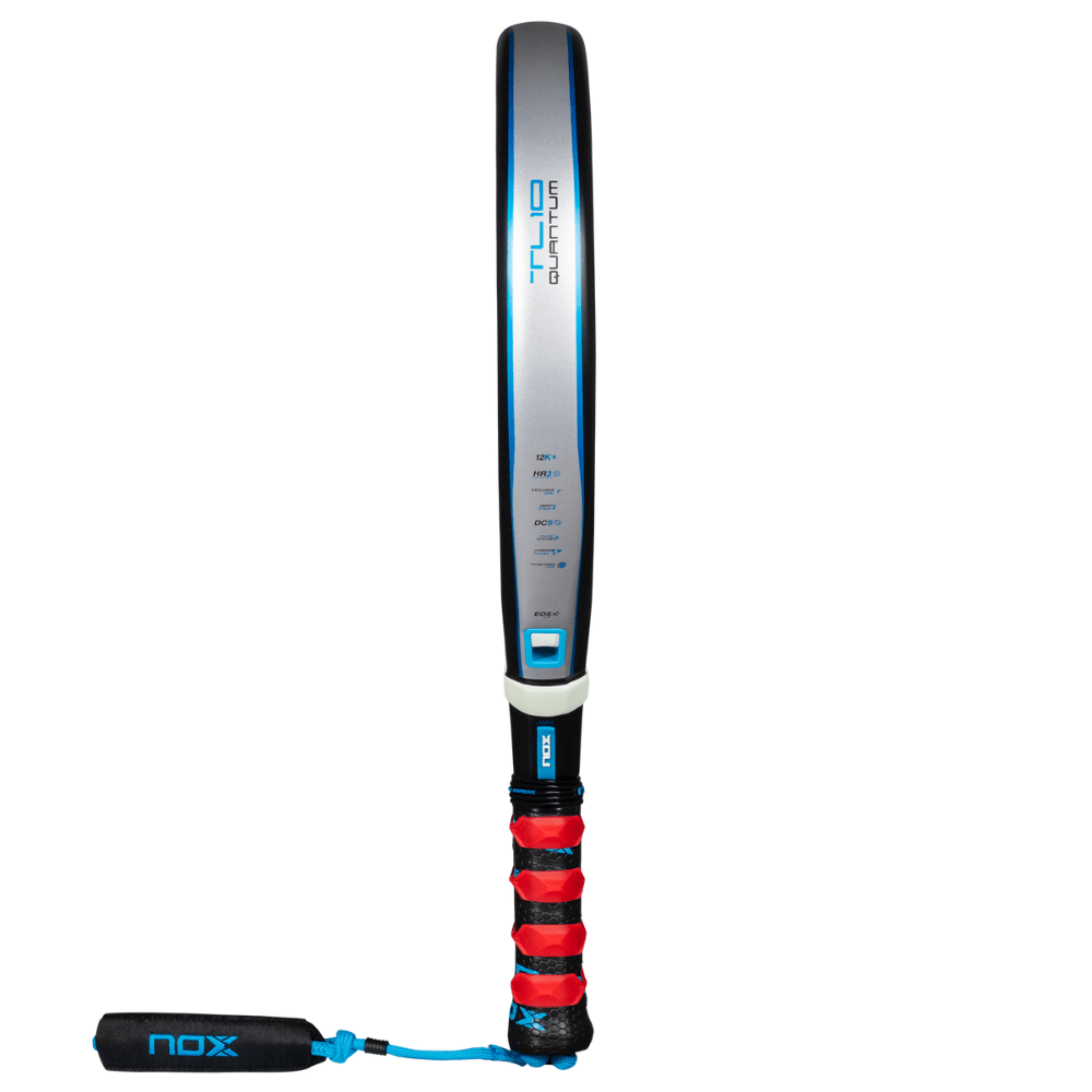 Pala de Padel Tl10 Quantum 12K by Tino Libaak 2025 + Tarro de pelotas +Overgrip + Protector - Sur SportsPalas