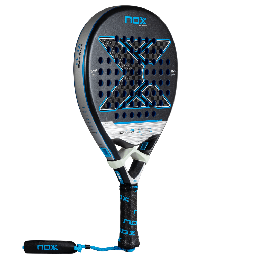 Pala de Padel Tl10 Quantum 12K by Tino Libaak 2025 + Tarro de pelotas +Overgrip + Protector - Sur SportsPalas