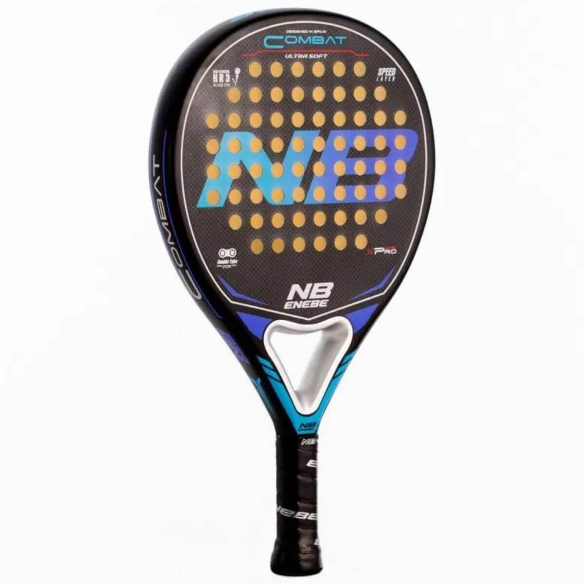 Pala Enebe Combat Ultrasoft Azul Violeta (350 - 360gr) - Sur SportsPalas