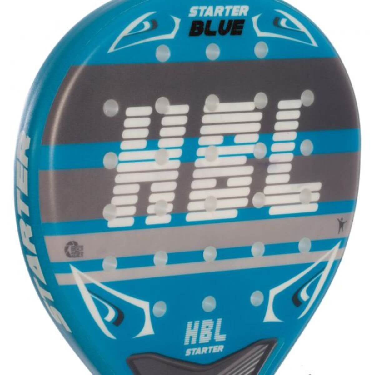 Pala Padel HBL Starter Azul Claro (340 - 350 gr) - Sur SportsPalas