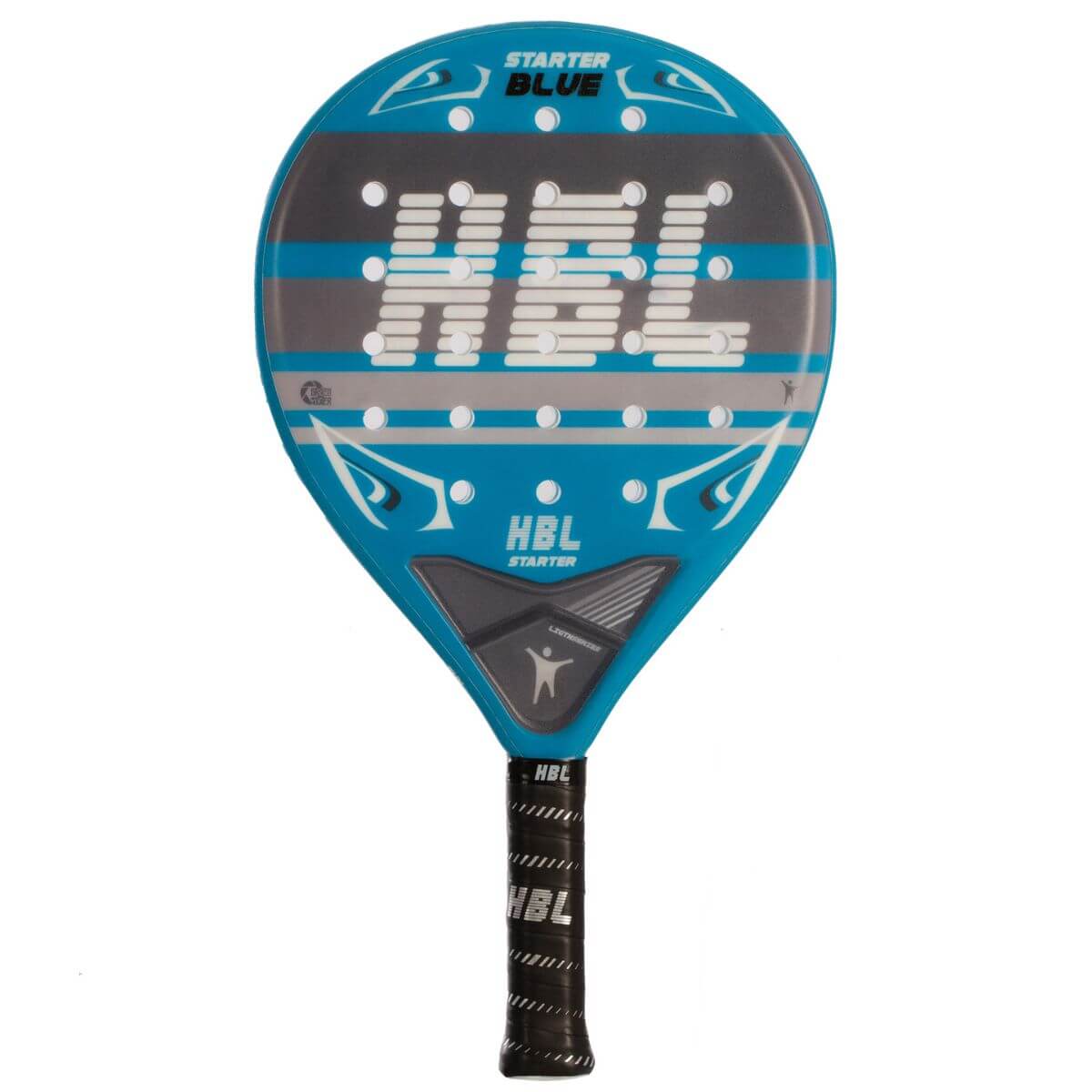 Pala Padel HBL Starter Azul Claro (340 - 350 gr) - Sur SportsPalas