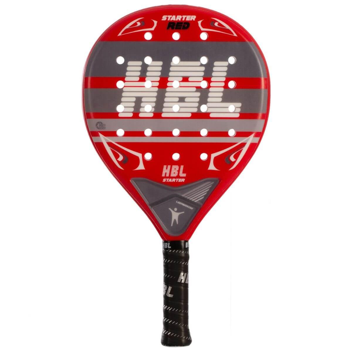 Pala Padel HBL Starter Roja (340 - 350 gr) - Sur SportsPalas
