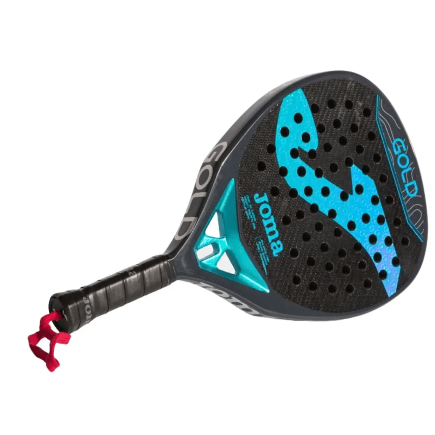 Pala Padel Joma Gold Negro Turquesa - Sur SportsPalas