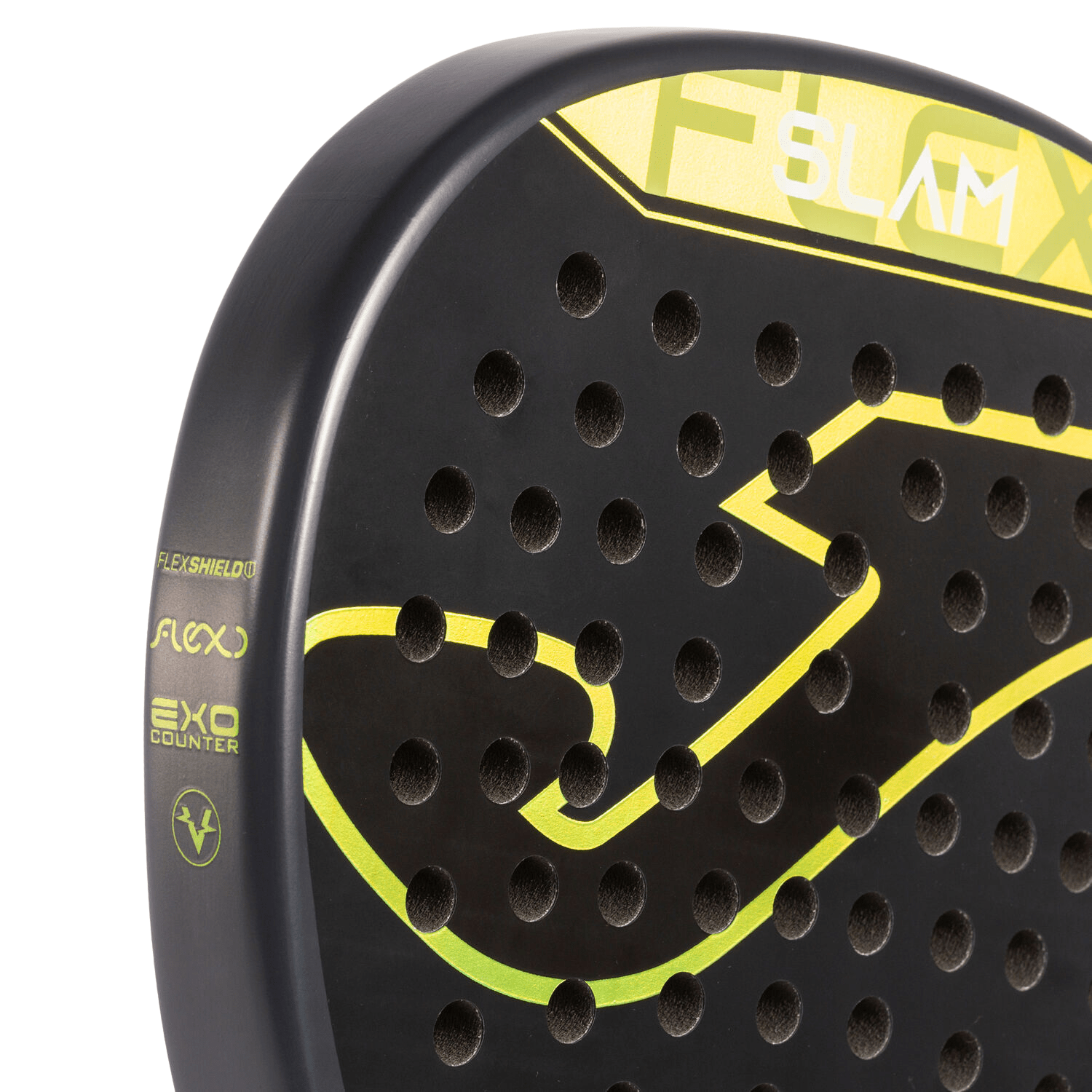 Pala Padel Joma Slam Flex Antracita Verde - Sur SportsPalas
