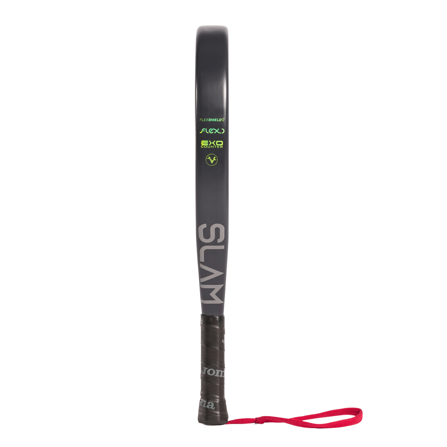 Pala Padel Joma Slam Flex Antracita Verde - Sur SportsPalas