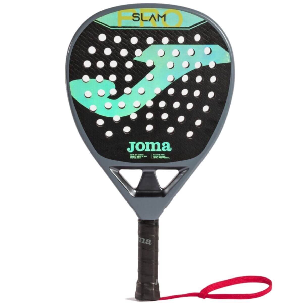Pala Padel Joma Slam Pro Gris Verde - Sur SportsPalas