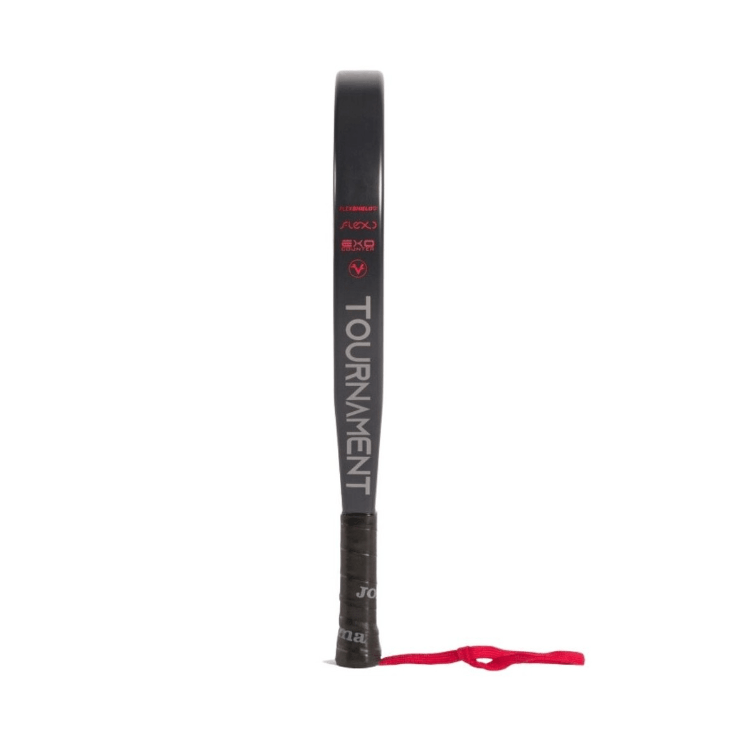 Pala Padel Joma Tournament Flex Negro Rojo - Sur SportsPalas
