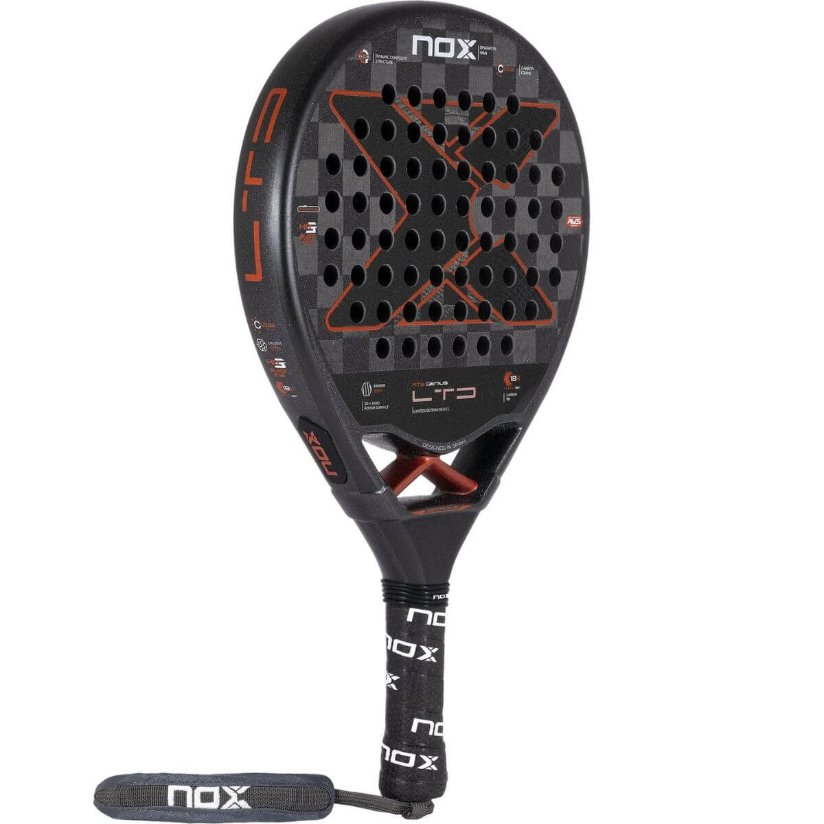 Pala Padel Nox AT Genius Limited Edition (360 - 375gr) 2023 - Sur SportsPalas