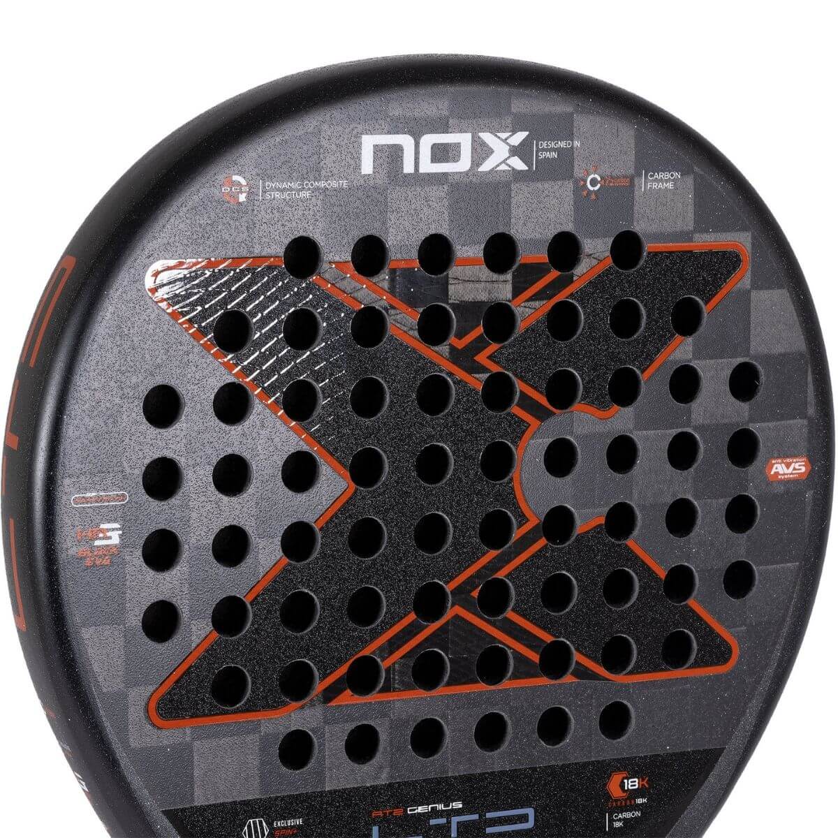 Pala Padel Nox AT Genius Limited Edition (360 - 375gr) 2023 - Sur SportsPalas