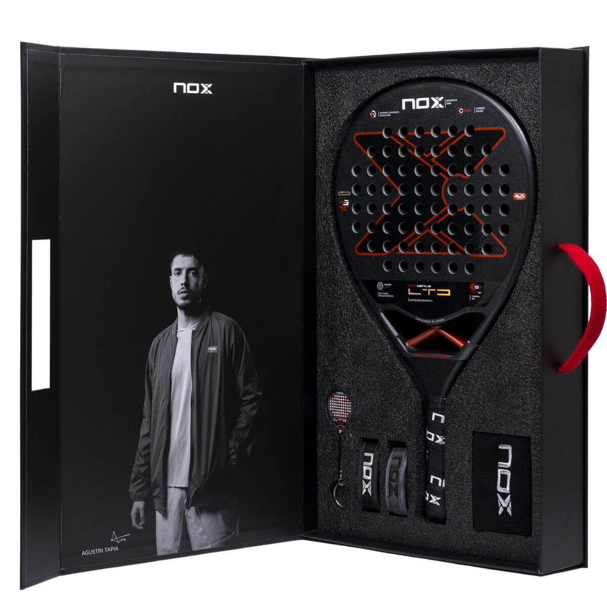 Pala Padel Nox AT Genius Limited Edition (360 - 375gr) 2023 - Sur SportsPalas
