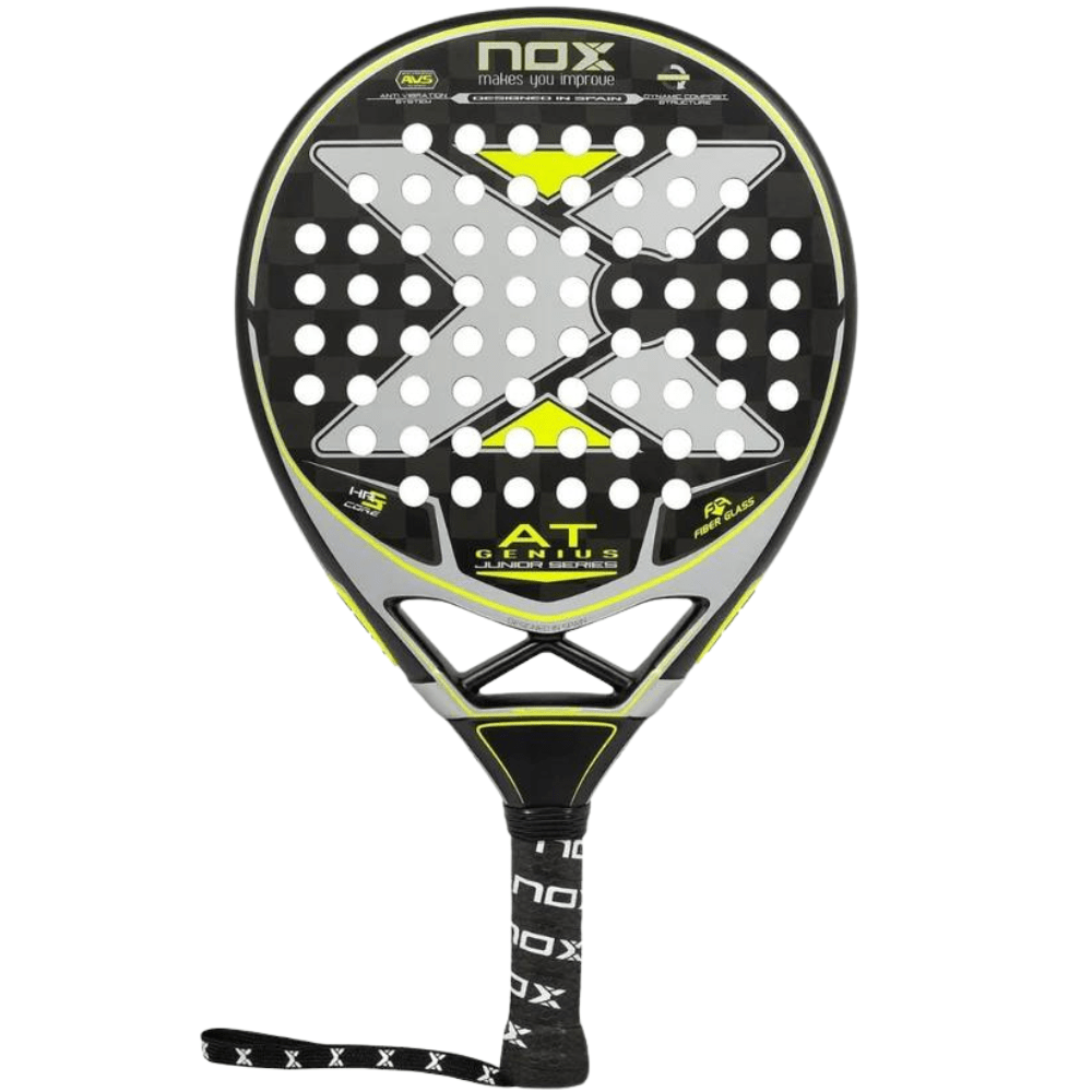 Pala Padel Nox AT10 Genius Jr By Agustin Tapia (335 - 345gr) 2022 - Sur SportsPalas