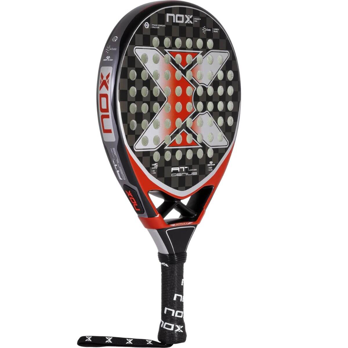 Pala Padel Nox AT10 Genius Jr By Agustin Tapia (335 - 345gr) 2023 - Sur SportsPalas