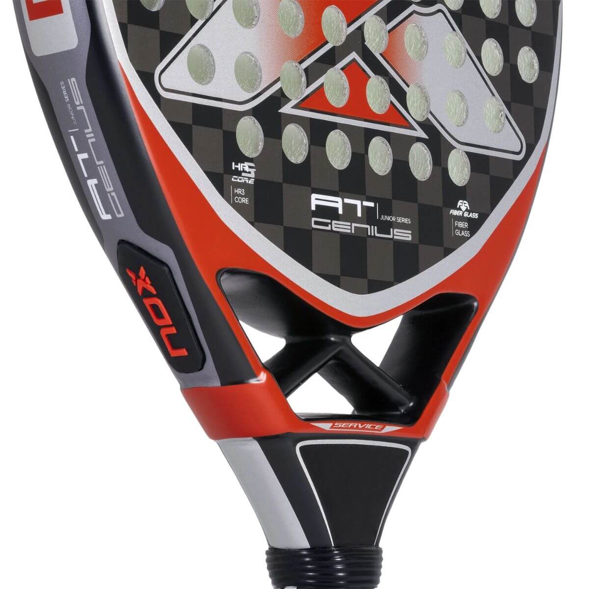 Pala Padel Nox AT10 Genius Jr By Agustin Tapia (335 - 345gr) 2023 - Sur SportsPalas