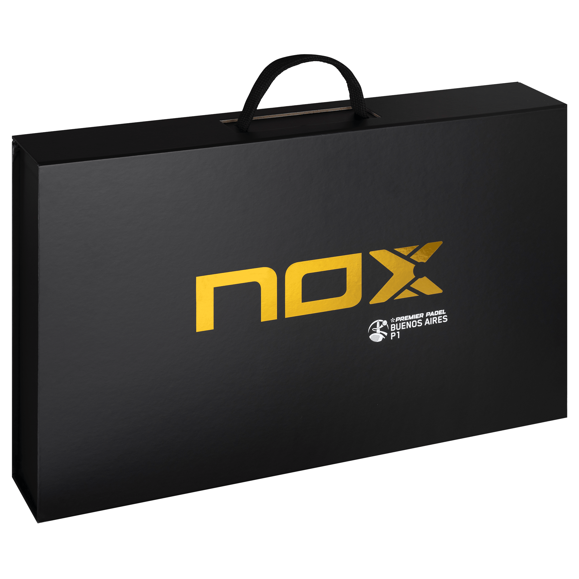 Pala Padel Nox AT10 Luxury Genius 18K Alum Buenos Aires Exclusive Edition 2026 + Overgrip + Protector + Llavero - Sur SportsPalas