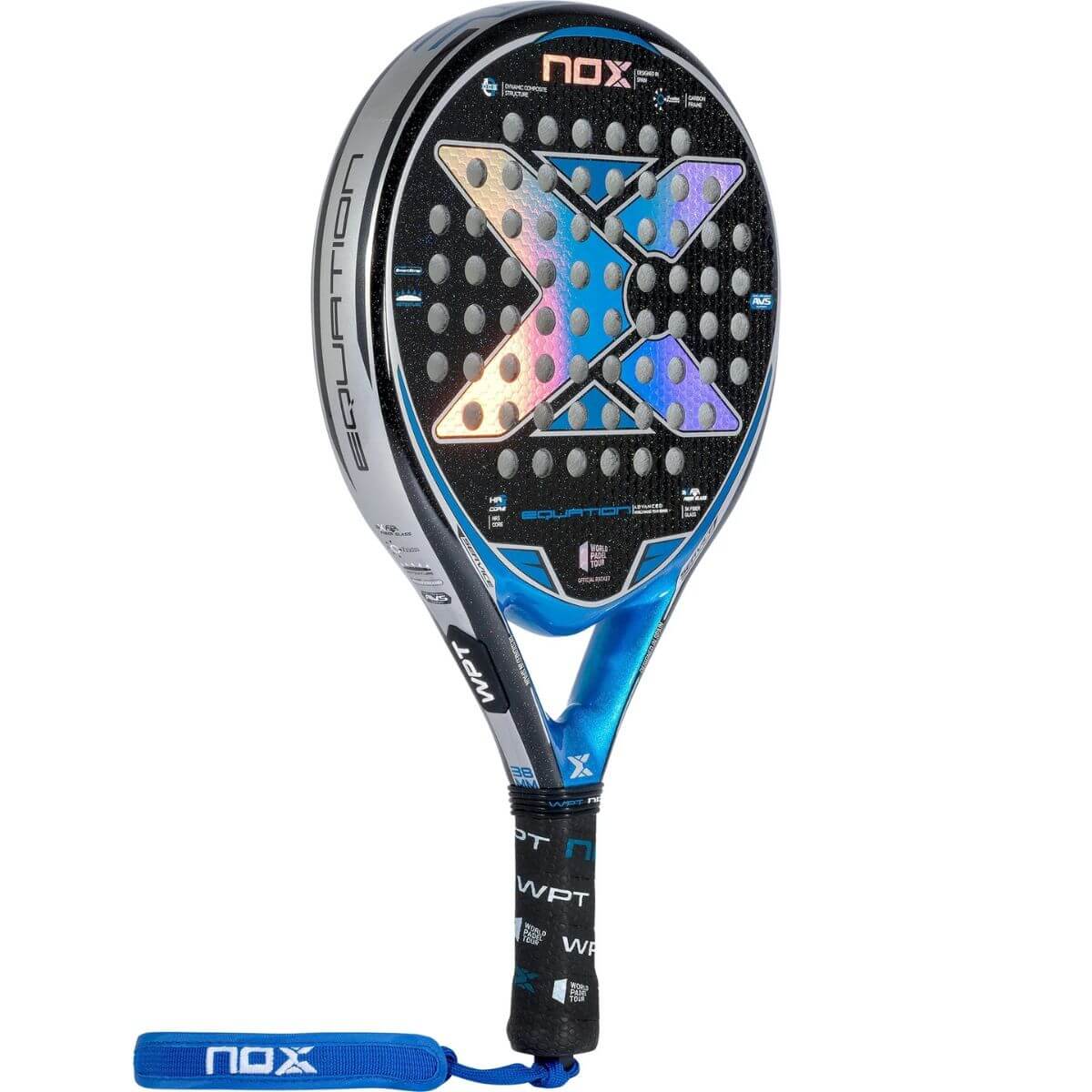 Pala Padel Nox Equation Wpt Advanced Series (360 - 375gr) 2023 - Sur SportsPalas