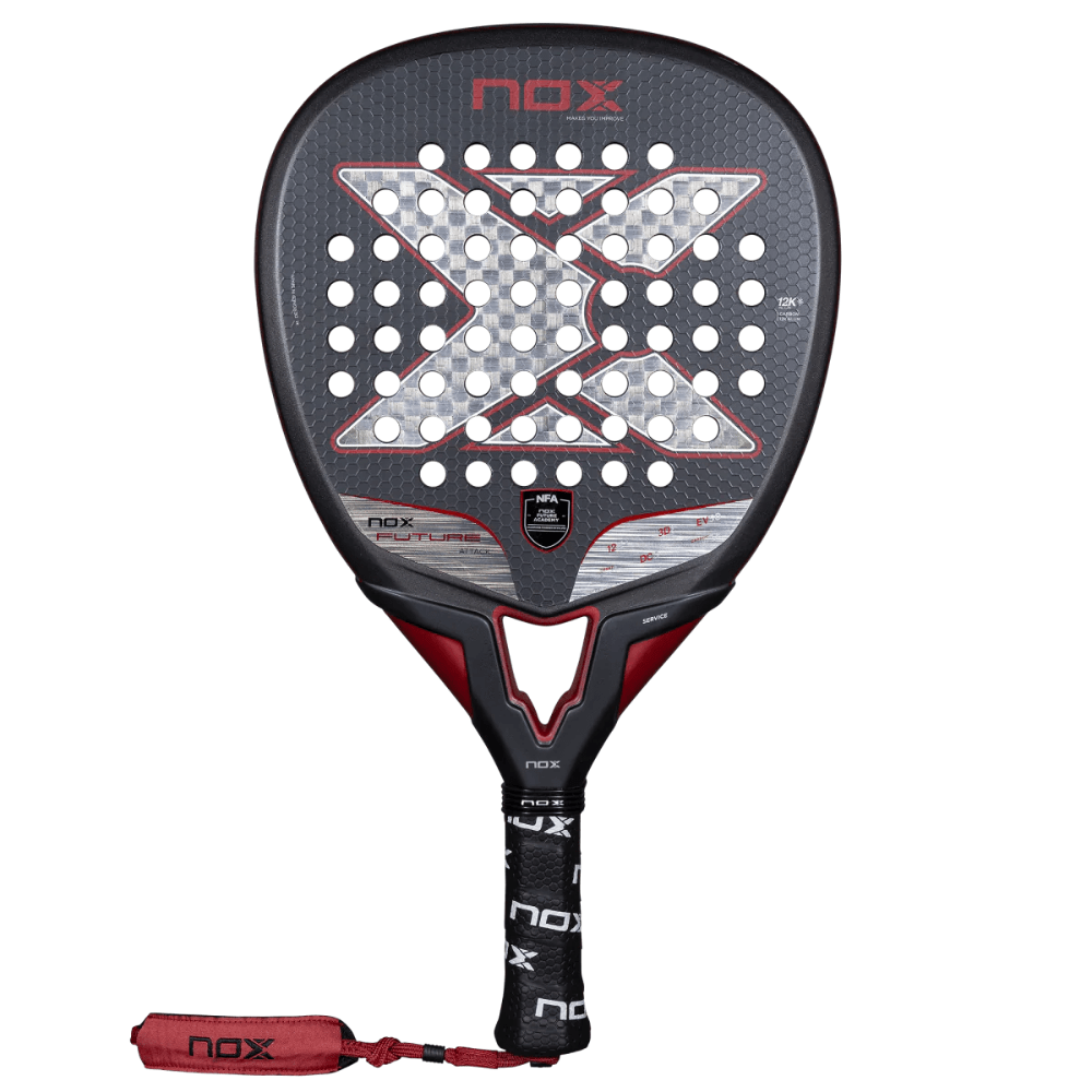 Pala Padel Nox Future Attack 12K Alum NFA - Sur SportsPalas