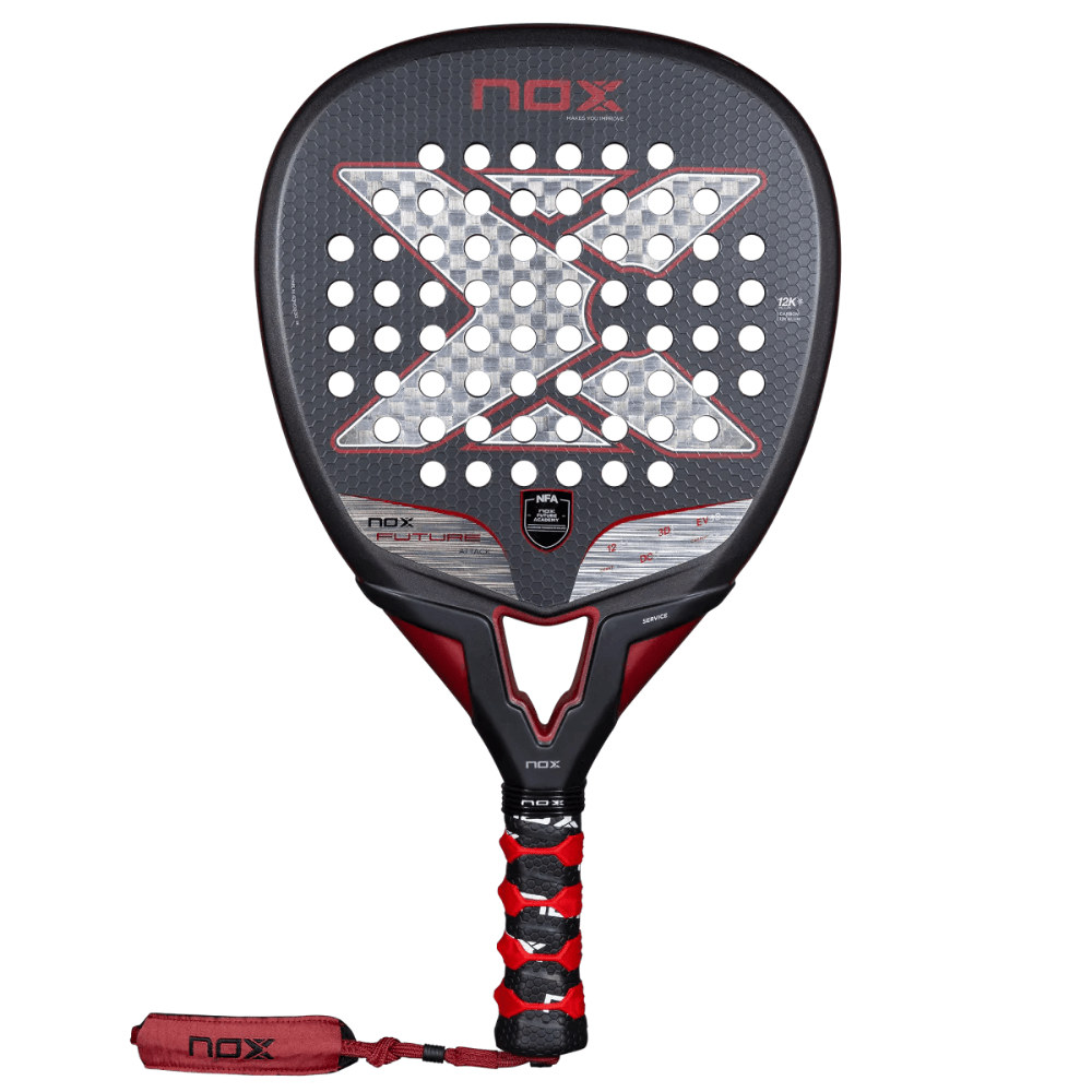 Pala Padel Nox Future Attack 12K Alum NFA - Sur SportsPalas