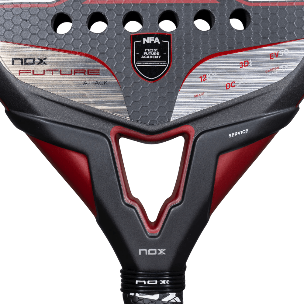 Pala Padel Nox Future Attack 12K Alum NFA - Sur SportsPalas